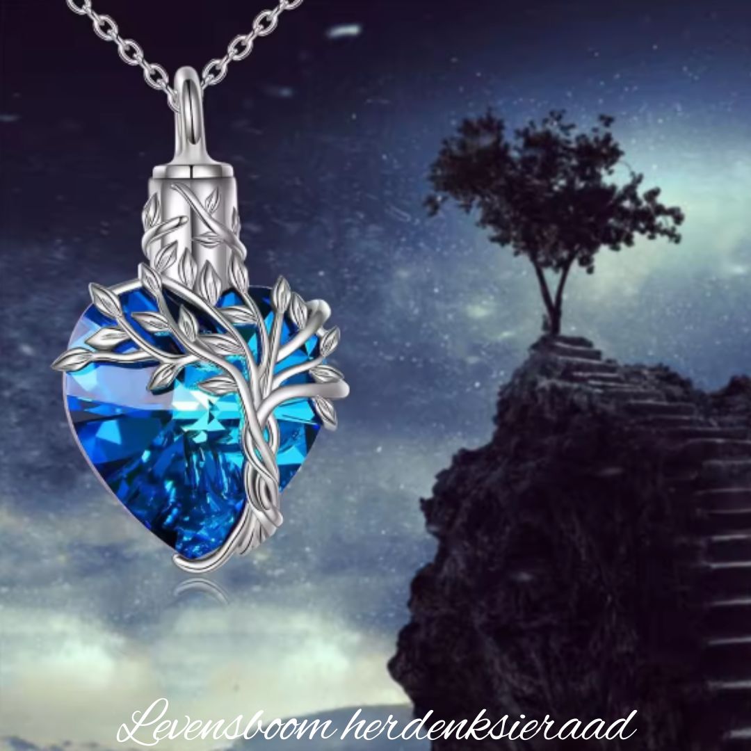 Ashanger Levensboom | Blauw