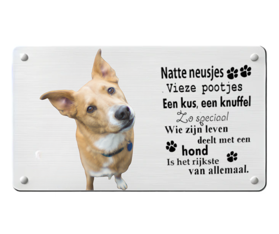 Deurbord | Natte Neusjes