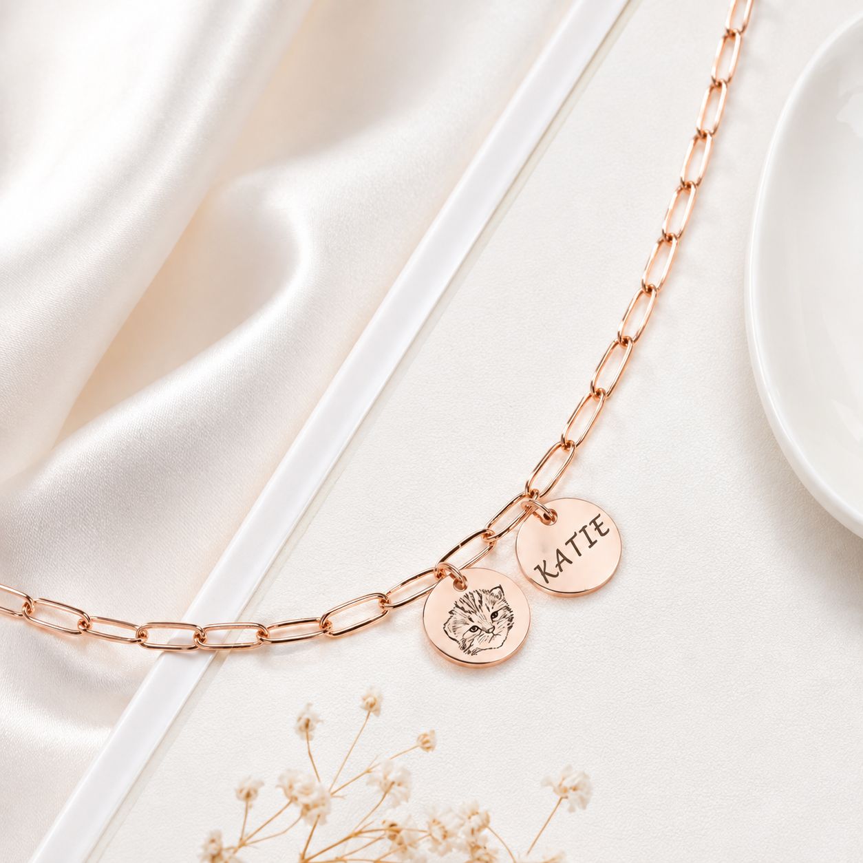 PetLove ketting | Dubbele hanger