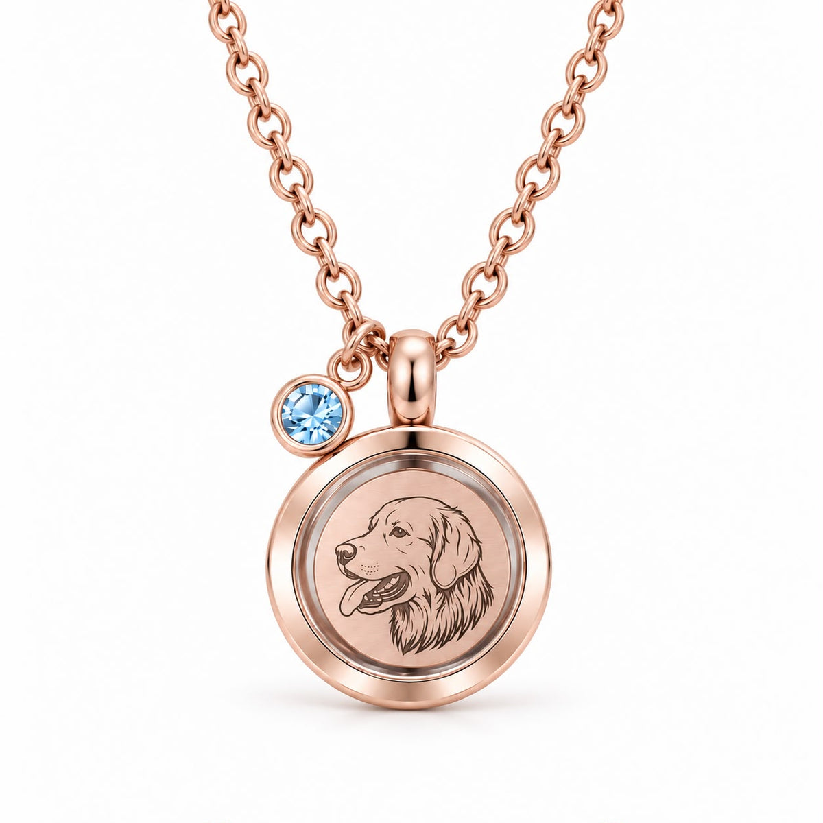 Dierenhaar Ketting | Portret achter Glas