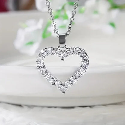 Liefdeshanger met strass