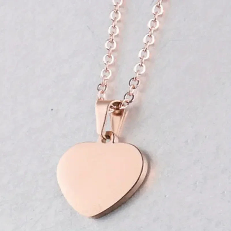 Ketting | Rosé hart