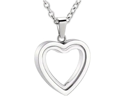 Ashanger | Glazen Hart zilver