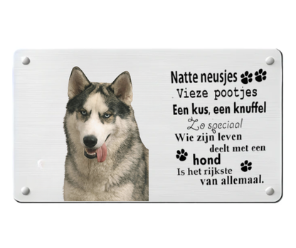 Deurbord | Natte Neusjes