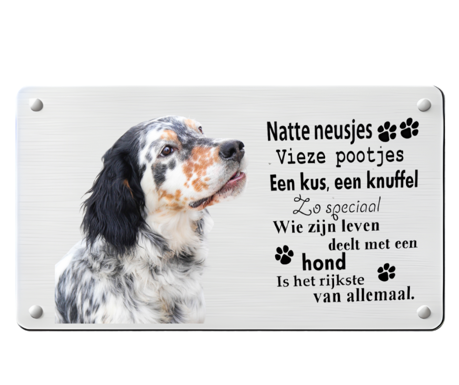 Deurbord | Natte Neusjes