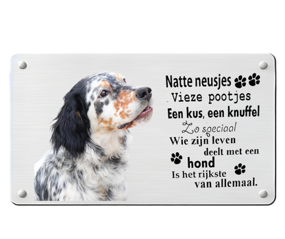Deurbord | Natte Neusjes
