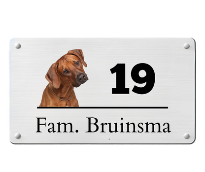 Gepersonaliseerd Deurbord