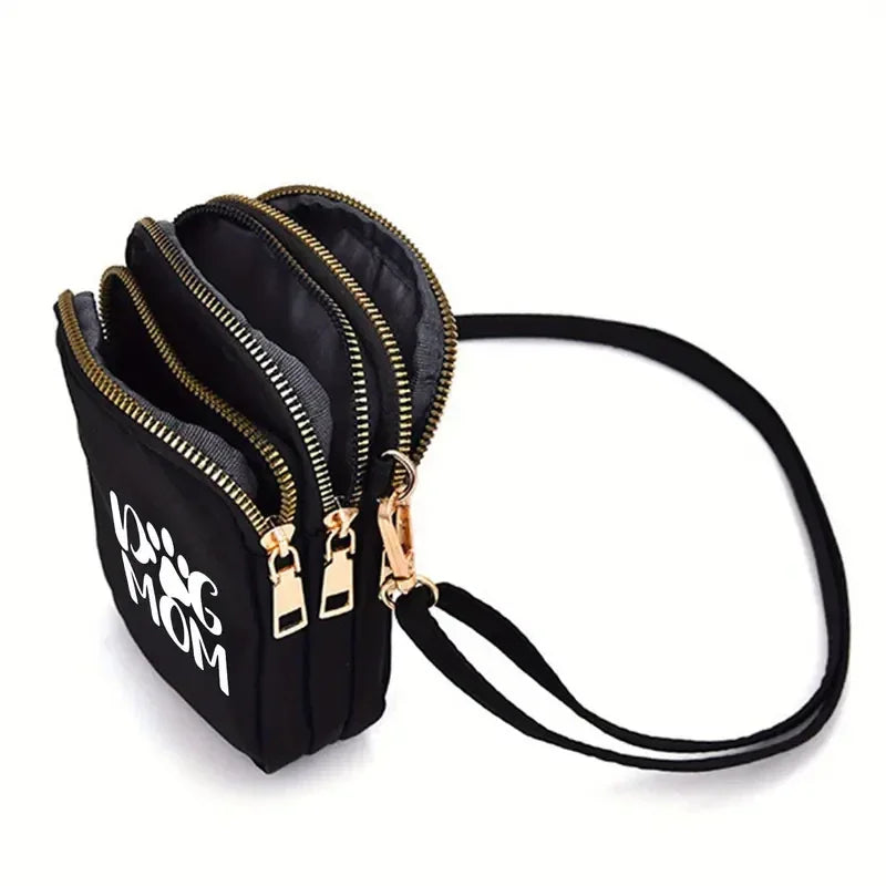 Dog Mom schoudertasje