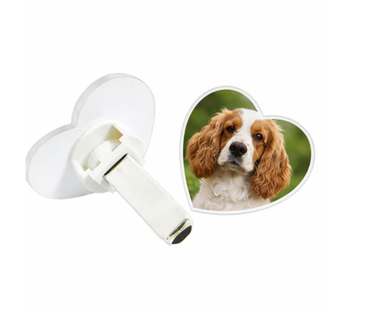 Autogeurtje met foto | Hart