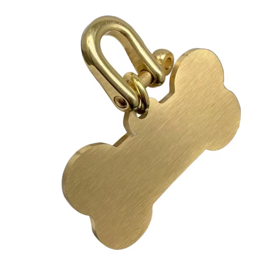 Hondenpenning Messing | botje