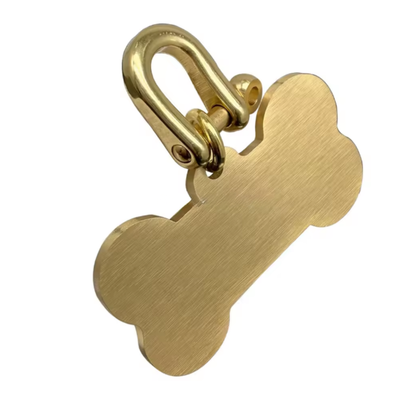 Hondenpenning Messing | botje