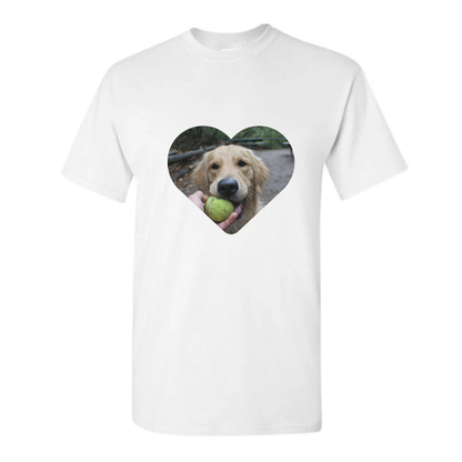 T-Shirt met foto in vorm