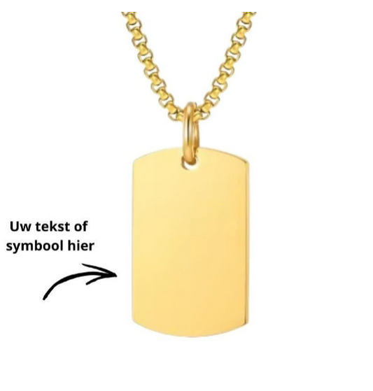 Dutch Army ketting | Goud