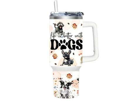 Thermosbeker Life is Better with Dogs