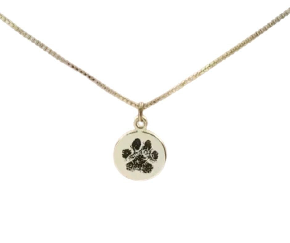 PawPrint ketting | Rond