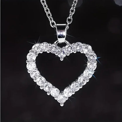 Liefdeshanger met strass
