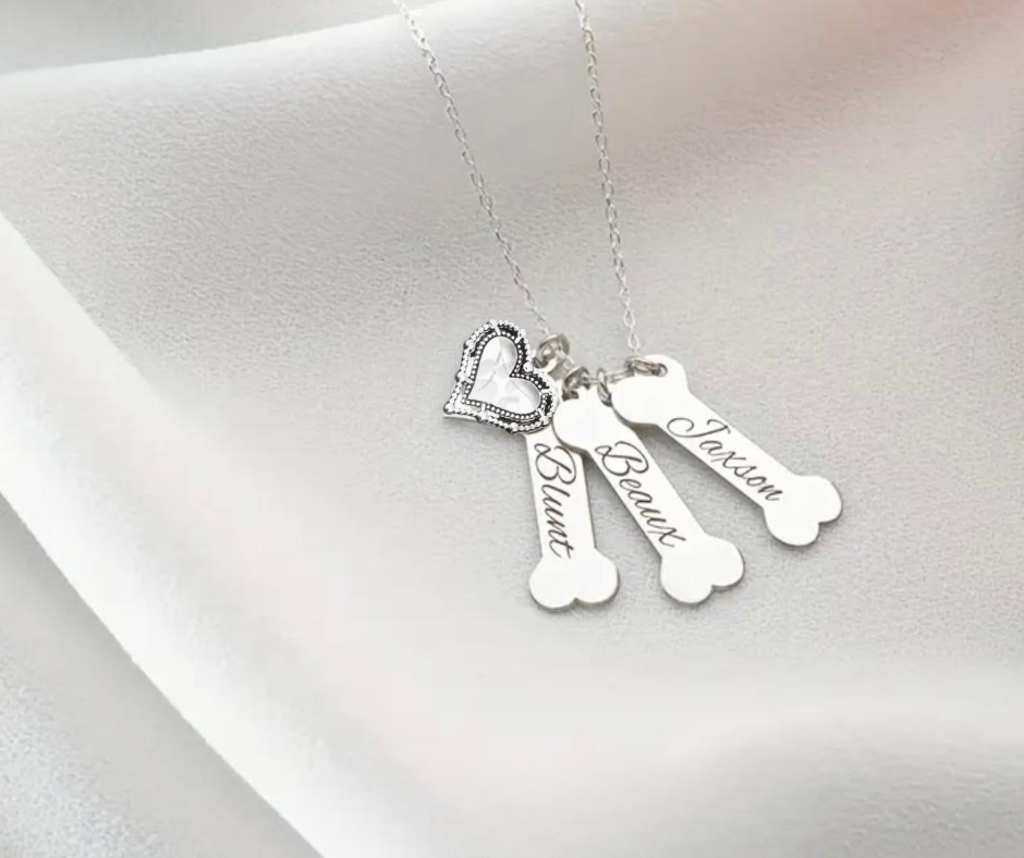 Hondenbotjes met Hartje | Ketting