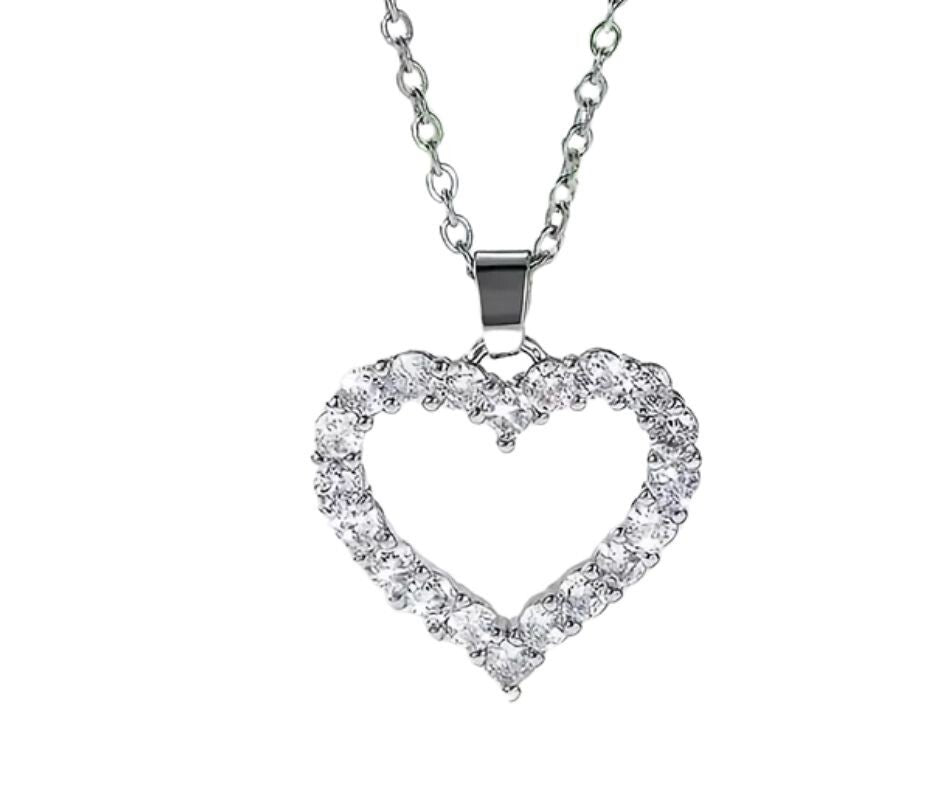 Liefdeshanger met strass