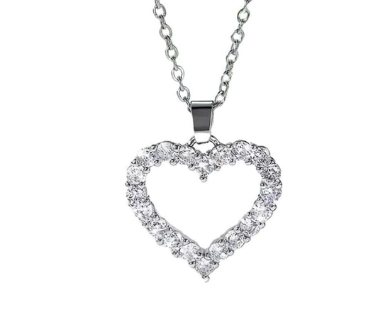 Liefdeshanger met strass