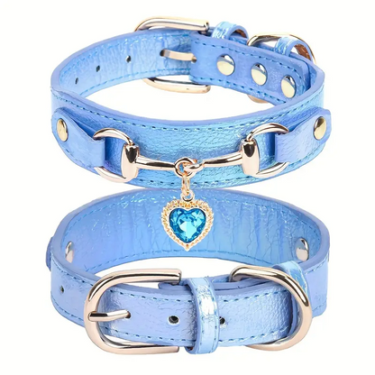 Halsband Bella Azure | Blauw