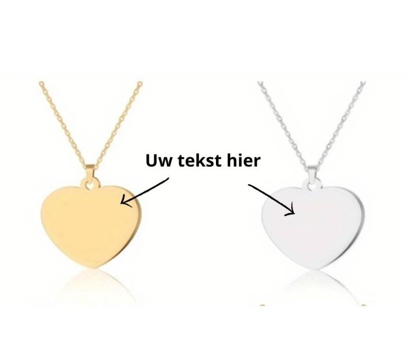 Ketting | Goud Hart