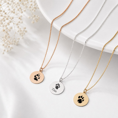 PawPrint Ketting | Rond