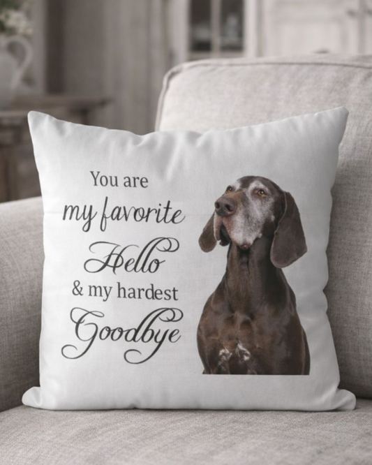 Herdenkingskussen | Hardest Goodbye