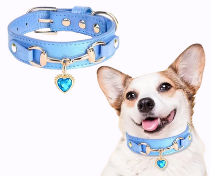 Halsband Bella Azure | Blauw
