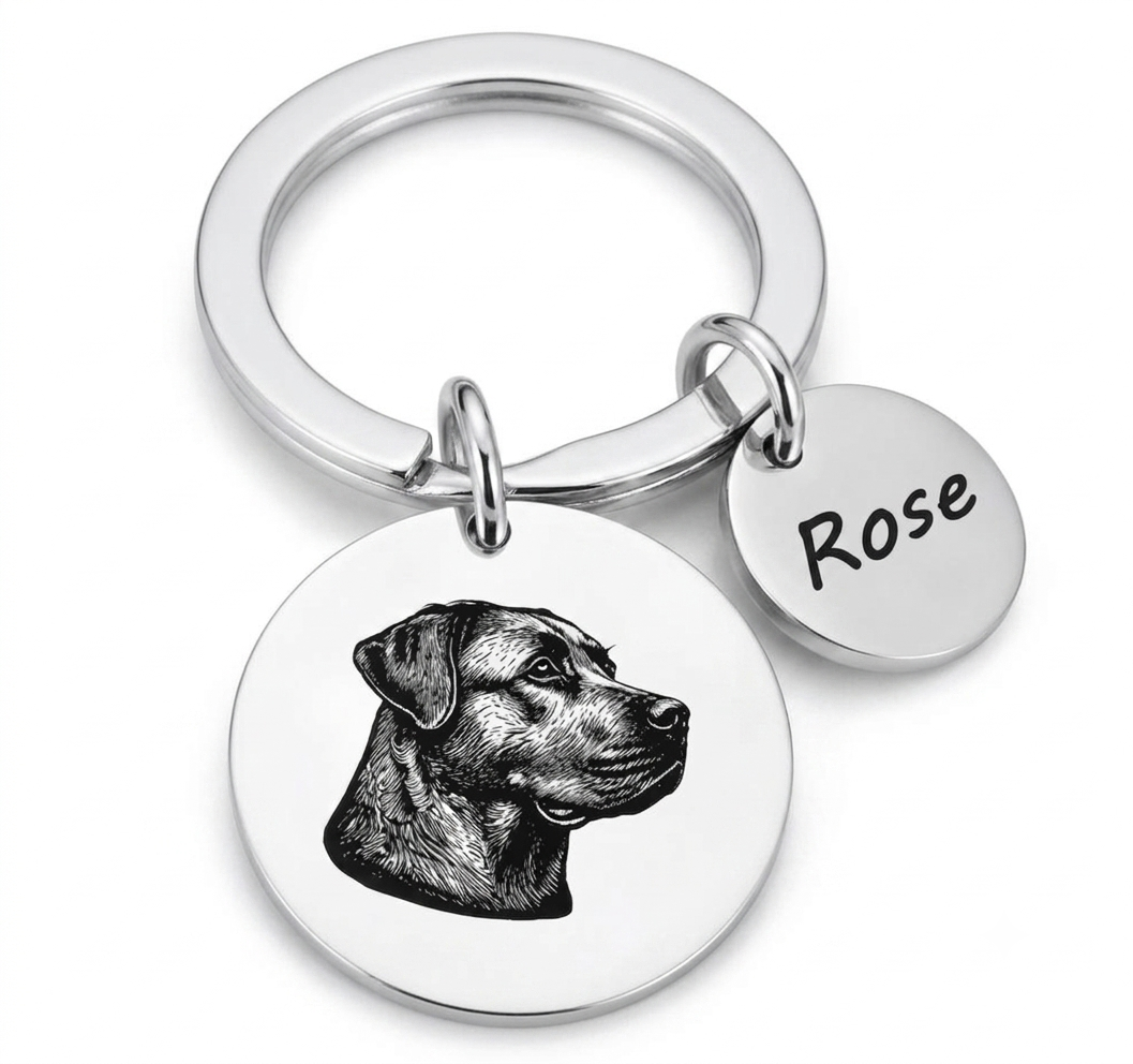 Sleutelhanger | Rose