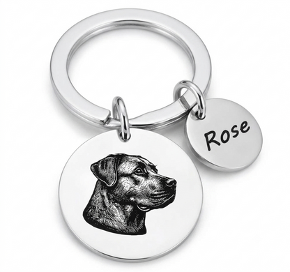 Sleutelhanger | Rose