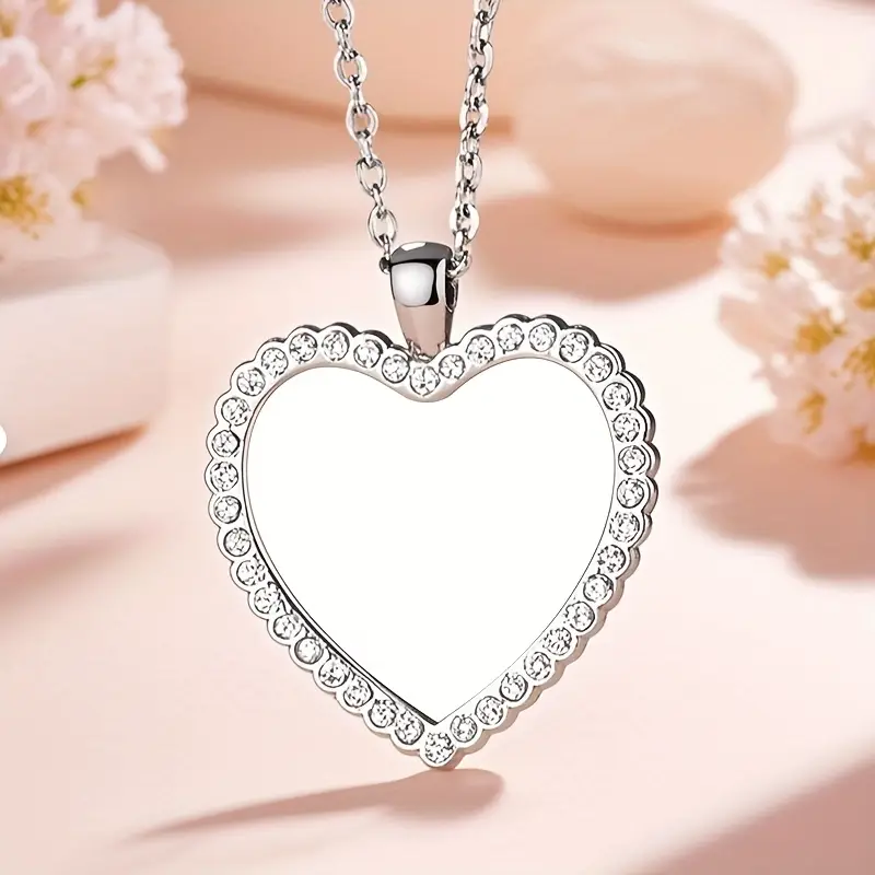 Ketting | Strass met foto