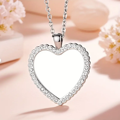 Ketting | Strass met foto