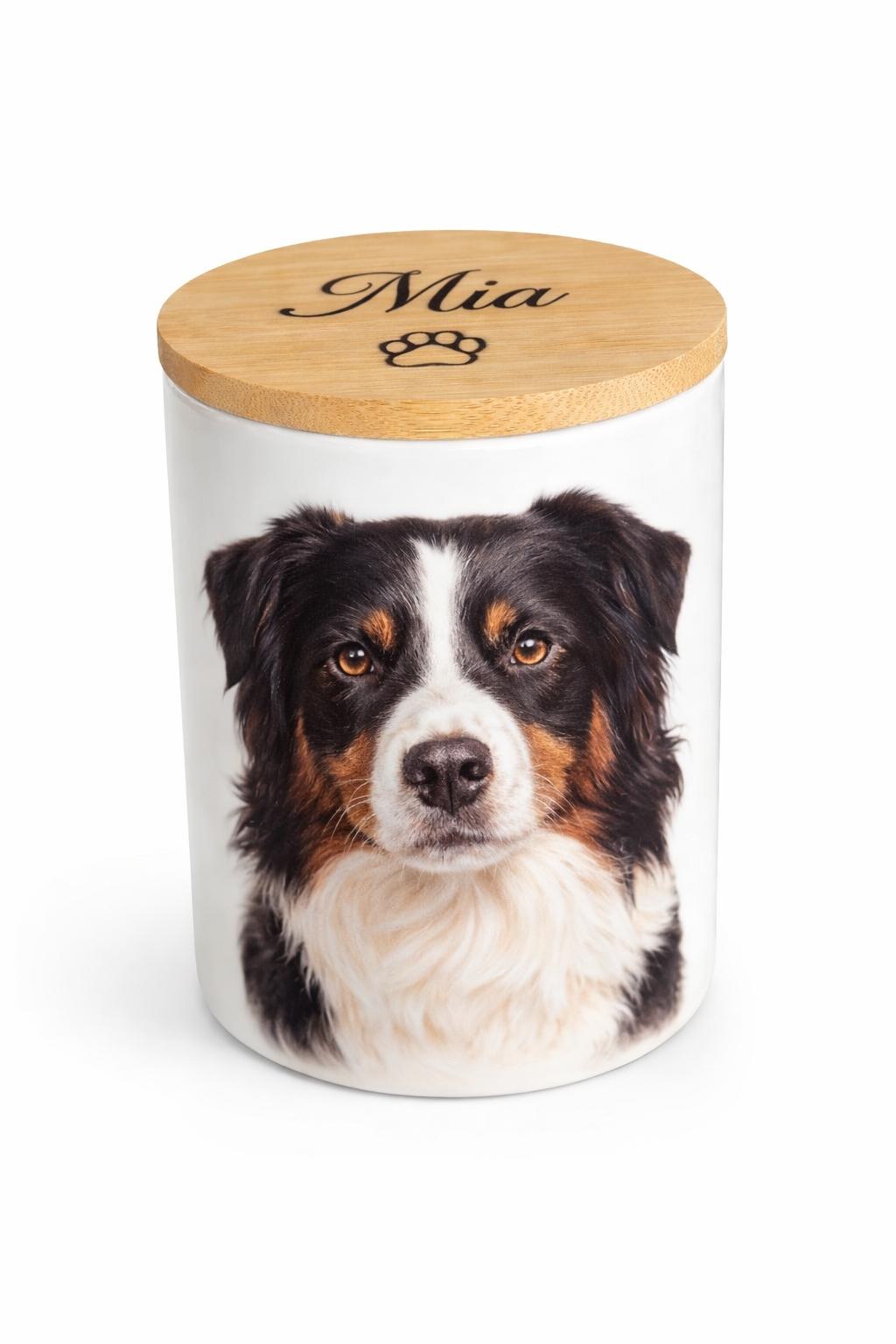Snackpot met naam en foto
