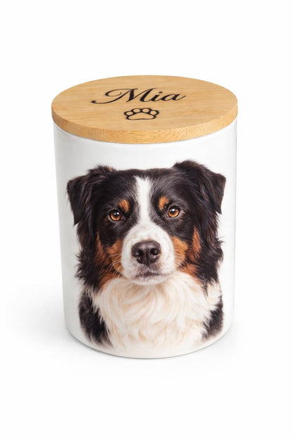Snackpot met naam en foto