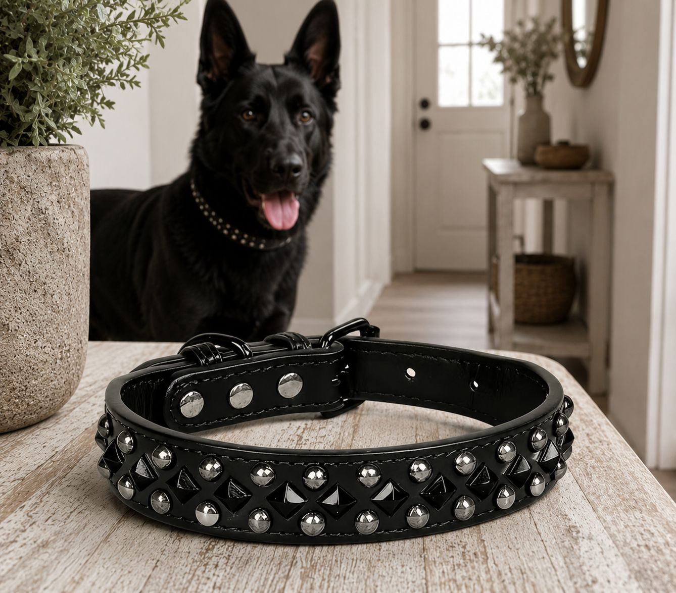 Halsband Maximus | Zwart