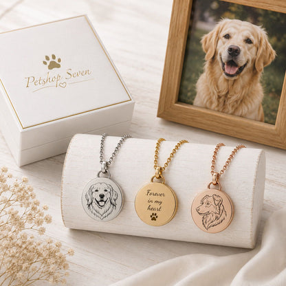 Dierenhaar Medaillon | Ketting