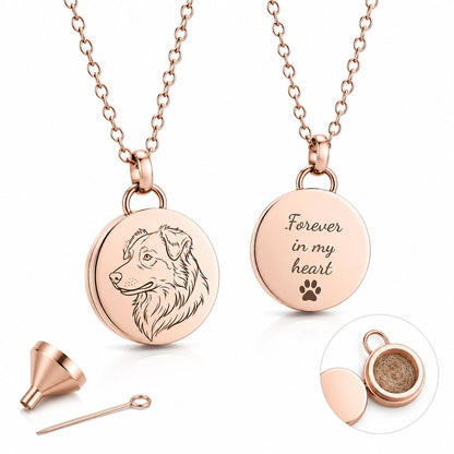 Dierenhaar Medaillon | Ketting