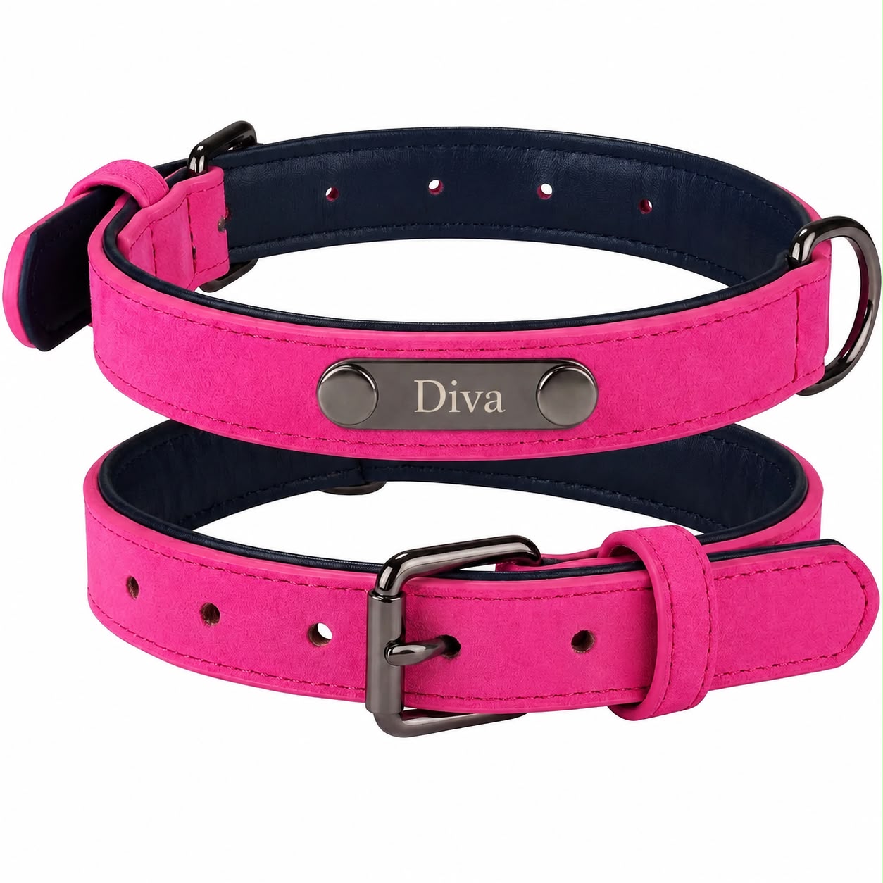 Halsband Duchess | met naamplaatje