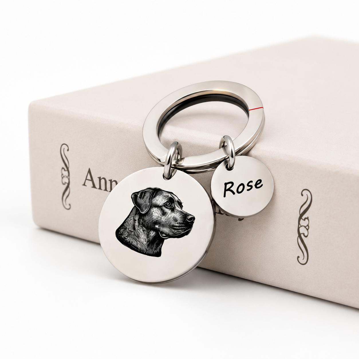 Sleutelhanger | Rose