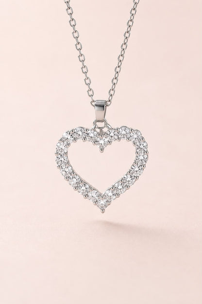 Crystal Heart Ketting