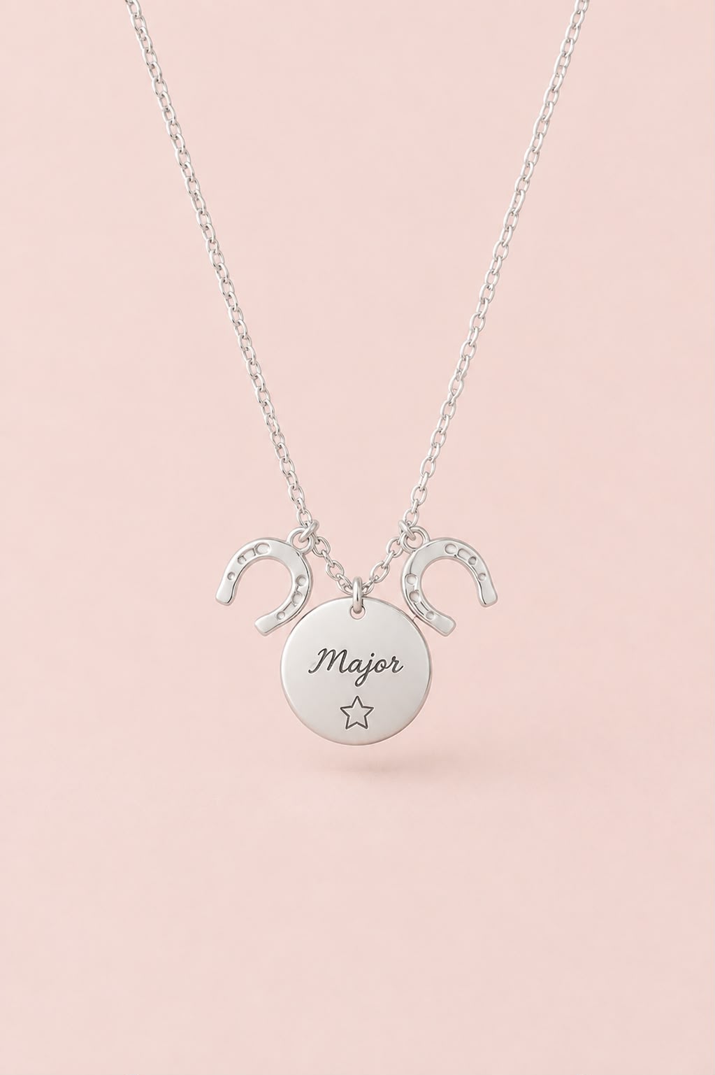 Hoefijzer met Naam Ketting