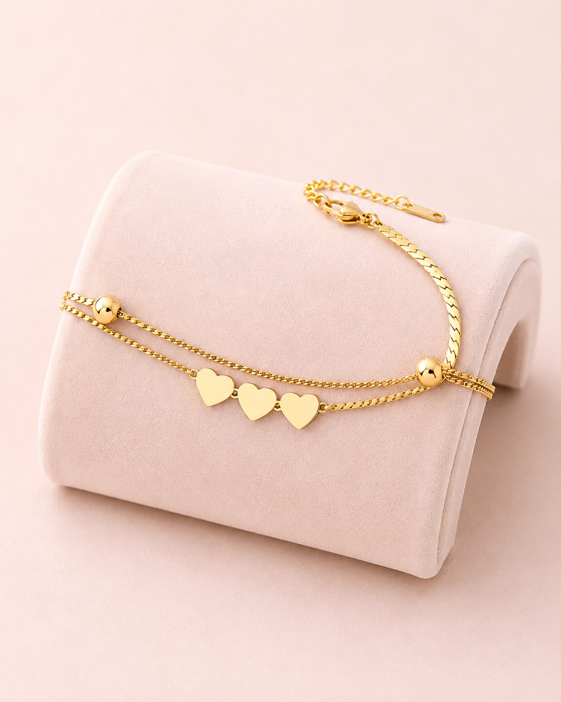 Armband | Gouden Hartslag