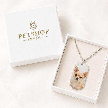 Dogtag Foto Ketting