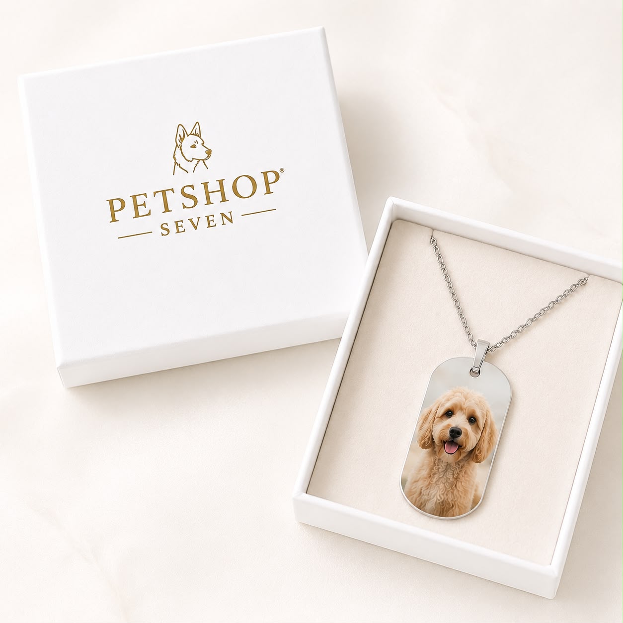 Dogtag Foto Ketting