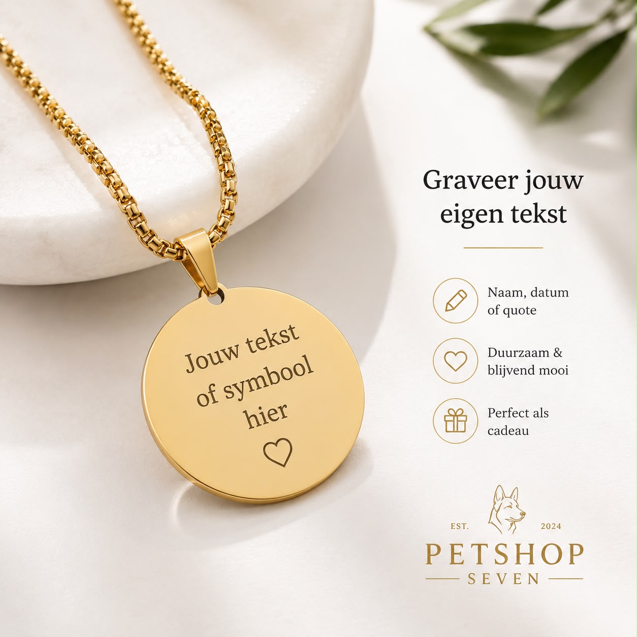 Herenketting | Medaillon