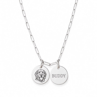 PetLove ketting | Dubbele hanger