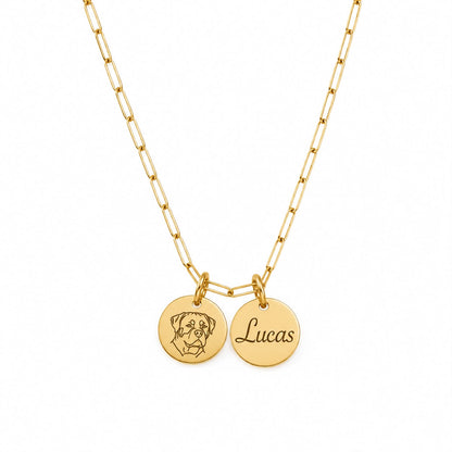 PetLove ketting | Dubbele hanger