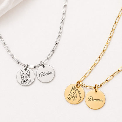 PetLove ketting | Dubbele hanger