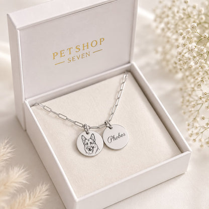 PetLove ketting | Dubbele hanger