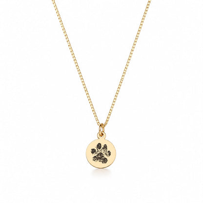 PawPrint Ketting | Rond